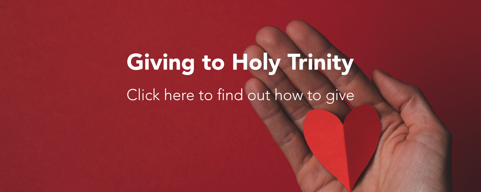 Giving to Holy Trinity**Click here to find out how to give